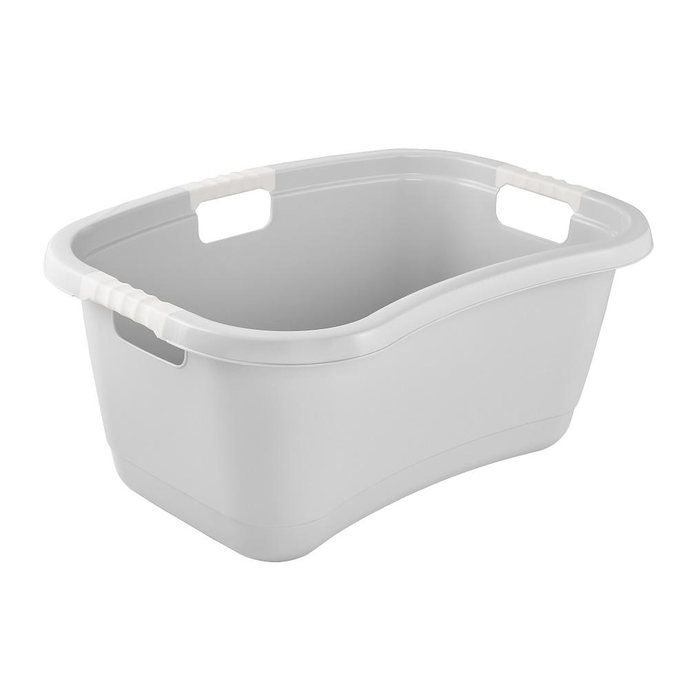 Keeeper Ruháskosár 50L 65x45x28cm ergonomikus SZÜRKE Janne