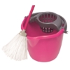 Kép 1/2 - 072050 YORK MOP SET 12L pink_Mop Set Bucket with Wringer
