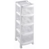 Kép 1/5 - 1521 HEIDRUN-HDR PROFESSIONAL 4 Tároló_Drawer unit Fehér_White