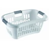 Kép 1/3 - 5087 HEIDRUN-HDR Ruháskosár_Laundry basket ALTHEA Fehér_White