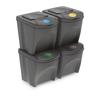 Kép 1/2 - IKWB25S4 405U PROSPERPLAST Szemetes_Segregation waste bin SORTIBOX 4 x 25L