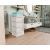 Kép 3/3 - Art Plast műanyag fiókos tároló fehér színben, 4 fiókos kivitelben 390x385x790 mm-3