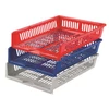 Kép 3/3 - Heidrun A4 méretű irattartó kosár – 34x27,5x7,0 cm, műanyag dokumentumtároló-3