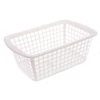 Kép 2/4 - Heidrun családi kosár 37x24,5x14 cm méretben, műanyag tároló kosár háztartási és konyhai használatra-2