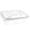 Kép 2/3 - Heidrun Mc Fresh ételtároló 3 x 0,9 literes 19,8x14,2x5,7 cm műanyag tárolódoboz készlet-2