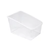 Kép 2/3 - Heidrun hűtőrendszerező doboz 25x18,5x15cm – átlátszó műanyag tároló konyhai használatra-2