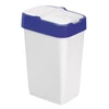 Kép 3/3 - Heidrun Push Up billenős szemetes 35 literes, 33x26x51 cm méretben, fehér színben, nagyobb kapacitású hulladéktároló konyhába vagy irodába-3