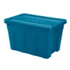 Kép 1/4 - Heidrun The Box kék tárolódoboz 100L tetővel – strapabíró, zárható rendszerező doboz nagy tárolókapacitással