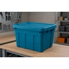 Kép 2/5 - Heidrun The Box kék tárolódoboz 65L tetővel – nagy kapacitású, zárható rendszerező doboz-3