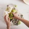 Kép 2/4 - York pamut bevásárló szatyor 40x35 cm, max 6 kg teherbírás, Eco Natural 60g-4