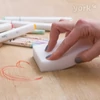 Kép 3/4 - York háztartási szivacs – Magic, 2 darabos, 11x6,0x2,5 cm, erős dörzsis felület makacs szennyeződésekhez-3