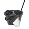 Kép 4/4 - York mop szett 10 literes felmosó vödörrel csavarókosárral és 35x25x115 cm méretű mop felmosóval-4