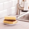 Kép 2/3 - York cellulóz mosogatószivacs – Eco Natural, 2 darabos készlet, 10x7,0x2,8 cm, környezetbarát és nedvszívó szivacs konyhai tisztításhoz-3