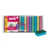 Kép 1/2 - York mosogatószivacs dörzsi – 30 darabos készlet (25+5 db ajándék), 8,5x5,5x2,5 cm, hatékony szivacs mindennapi mosogatáshoz