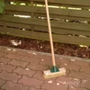 Kép 2/6 - York padlósúroló kefe fej – 24x13x6,0 cm, erős sörtékkel, fa házban, intenzív tisztításhoz-2