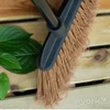 Kép 3/3 - York partvis 120 cm-es nyéllel, 35x13,5 cm fejjel, Nutty Garden mintás kivitelben, erős seprű kültéri használatra-3