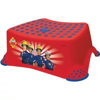 1843140120300 KEEEPER Fellépő fireman sam_step stool Fireman Sam cherry red