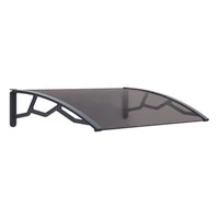 Art Plast füstszínű méhsejtes polikarbonát előtető 4 mm vastagsággal 755x1190 mm