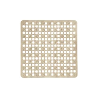 Art Plast négyzet alakú fürdőszobai csúszásgátló szőnyeg taupe színben 545x535 mm