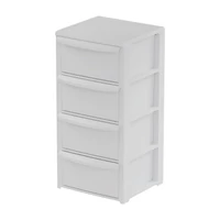 Art Plast műanyag fiókos tároló fehér színben, 4 fiókos kivitelben 390x385x790 mm