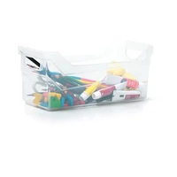 Prosperplast átlátszó tároló doboz 3,0 liter – fogantyús, 27,9x12x12 cm műanyag tároló
