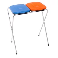 Casa-Si zsáktartó állvány 2 x 110 literes – Easy Fix 2, 66x42x78 cm