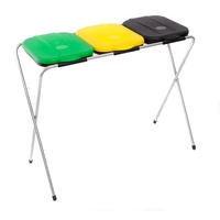 Casa-Si zsáktartó állvány 3 x 110 literes – Easy Fix 3, 98x42x78 cm