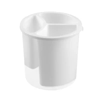Heidrun evőeszköz csepegtető 14,5x14,5 cm méretben, praktikus műanyag tartó kanalak, villák és kések szárításához
