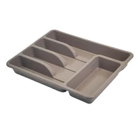 Heidrun evőeszköztartó fiókba 34x26x4 cm praktikus műanyag tároló kanalak, villák és kések számára