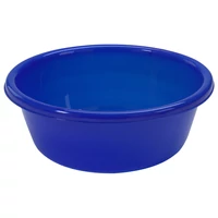 Heidrun kerek tál 1,2 literes 20x8 cm műanyag edény salátákhoz és ételekhez