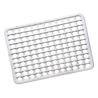 Heidrun mosogatóbetét 37x29,5 cm méretben, praktikus műanyag kiegészítő a mosogató védelméhez és tisztán tartásához