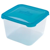 Heidrun Polar Frost ételtároló 3,4 literes 19,5x19,5x12,7 cm nagyméretű műanyag doboz