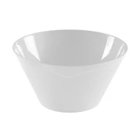 Heidrun salátás tál 7 literes 32x16 cm nagyméretű műanyag edény salátákhoz és tálaláshoz
