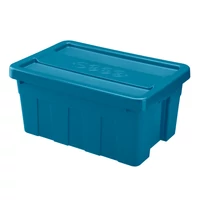 Heidrun The Box 45 literes nagy méretű kék tárolódoboz tetővel – 59x39x27cm