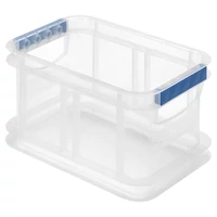 Heidrun Unibox 6L átlátszó tárolódoboz – praktikus műanyag doboz 29x20x15cm méretben