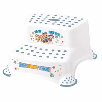 Keeeper dupla gyerek fellépő 40x37x21cm fehér Mancs Őrjárat mintával 120kg teherbírás