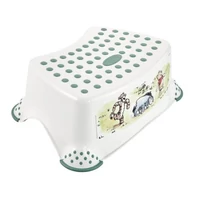 Keeeper gyerek fellépő 40x28x14cm Micimackó mintával fehér 80kg teherbírás