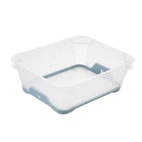 Keeeper JONAS A6 északi kék tárolókosár csúszásmentes gumírozott aljjal és peremmel