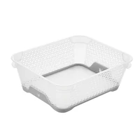 Keeeper JONAS A6 szürke tárolókosár gumírozott, csúszásmentes aljjal és peremmel