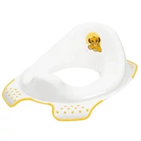 Keeeper Oroszlánkirály Disney mintás sárga WC szűkítő gyerekeknek