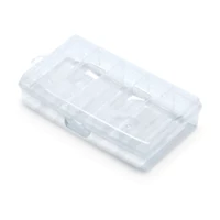 Kistenberg átlátszó rendszerező doboz – Unibox, 19,8x11,7x4,5 cm, praktikus tároló