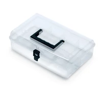 Kistenberg átlátszó rendszerező doboz – Unibox, 29,5x19,5x8,5 cm, praktikus tárolódoboz szerszámokhoz vagy kiegészítőkhöz