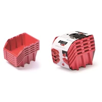 Prosperplast Beener Long rendszerező szett – 3 az 5-ben tároló, 19,8x11,8x8,4 cm, 16 csatlakozóval