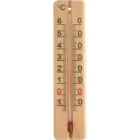 STIL fa kis hőmérő – -10°C–+60°C, ±1°C pontosság, 13,7x3x0,8 cm, kompakt kivitel