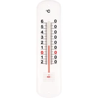 STIL műanyag hőmérő – -20°C–+60°C, ±1°C pontosság, 19x4,7x0,7 cm, beltéri vagy kültéri használatra