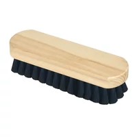York cipőtisztító kefe fából – 16x4,5x5,0 cm, optimális merevségű sörtékkel cipők tisztításához