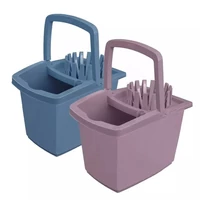 York felmosó vödör 15 literes, 39x27,5x28,3 cm méretben, csavarókosárral, Style kivitelben, modern tisztító vödör felmosáshoz