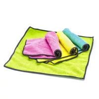 York mikroszálas háztartási kendő – 4 darabos készlet, 30x30 cm, színes kendők portalanításhoz és takarításhoz