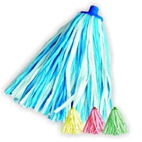 York szintetikus mop fej 120g súlyban, 8x30 cm méretben, Color kivitelben, erős és nedvszívó felmosó fej háztartási használatra