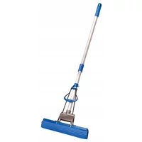 York szivacsos mop felmosó teleszkópos nyéllel, 29x6,0x122 cm méretben, Top Mop kivitelben, hatékony padlótisztító eszköz